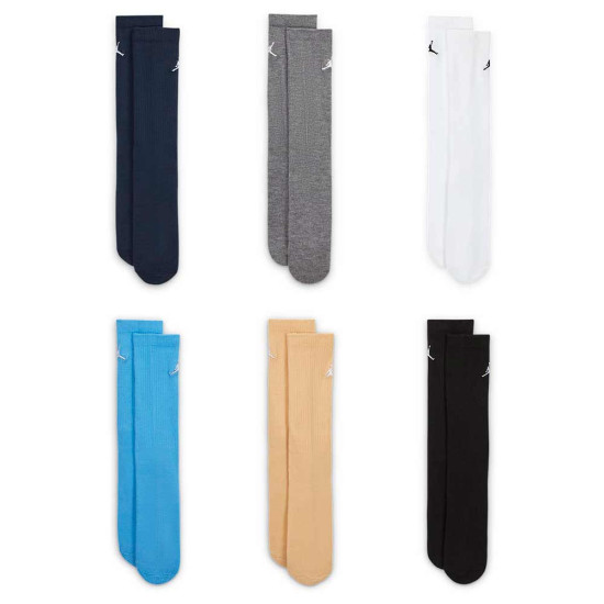 Jordan Παιδικές κάλτσες Everyday Essentials Crew Socks 6 pairs Jordan Παιδικές κάλτσες Everyday Essentials Crew Socks 6 pairs